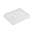 Couvercle pour plateau repas Alphaform 5 compartiments transparent 297 x 231mm photo du produit