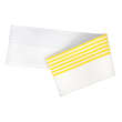 Bandeau de lavage Ultimate 3D Infinite blanc/jaune 11,5 x 50 cm Decitex photo du produit