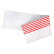 Bandeau de lavage Ultimate 3D Infinite blanc/rouge 11,5 x 50 cm Decitex photo du produit