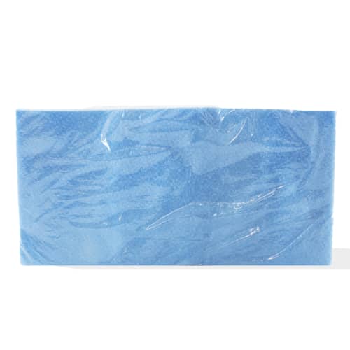 Bandeau à usage unique Polytex bleu 180g/m² 43 x 22 cm photo du produit front L