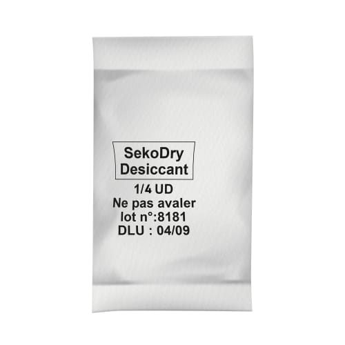 Sachet déshydratant 80 x 160 mm 1/4UD Seko Dry photo du produit front L