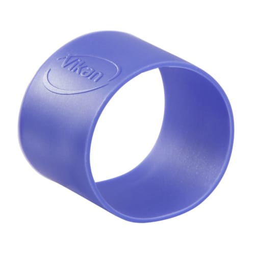 Collier d'identification caoutchouc Ø4cm violet Vikan photo du produit front L