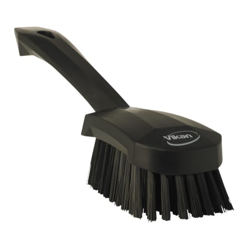 Brosse à main fibres dures alimentaire PLP 27cm noir Vikan photo du produit front L