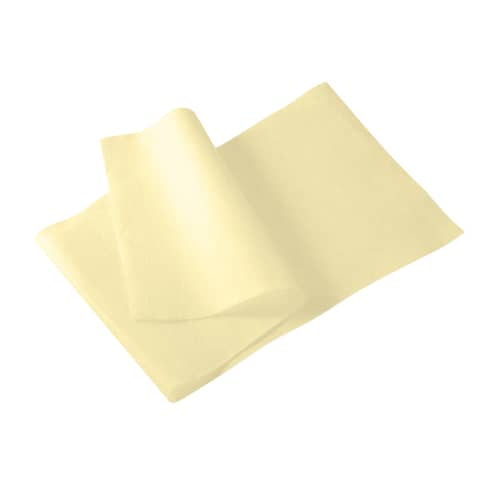Gaze microfibre non tissé NT67 jaune 14 x 45 cm Decitex photo du produit front L