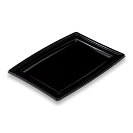 Plateau buffet plastique noir 360 x 253mm Alphaform