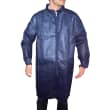 Blouse de travail PLP 40g/m² zip col Mao élastiques poignets bleu foncé taille XL Paredes photo du produit
