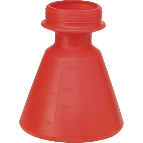 Grand réservoir PEHD 2,5L rouge Vikan photo du produit front L