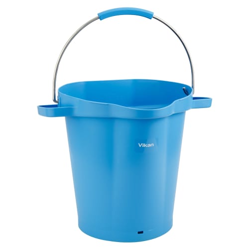 Seau gradué alimentaire PLP 20L bleu Vikan photo du produit front L