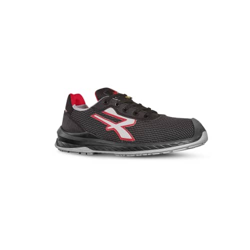 Chaussures de sécurité basses U-Power Lisbona S3 SRC CI ESD noir pointure 45 photo du produit front L