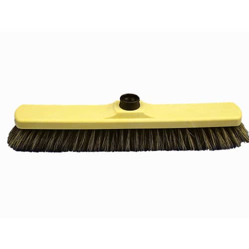 Balai droit soie grise 38cm photo du produit front L