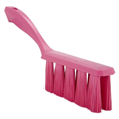Balayette fibres médium alimentaire PLP UST 33cm rose Vikan photo du produit front L