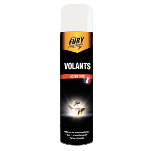 Insecticide Fury Volants aérosol de 400ml photo du produit front L