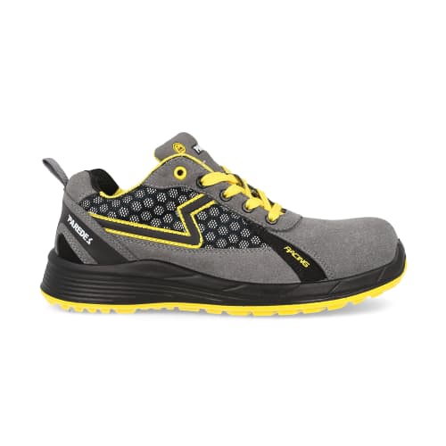 Chaussures de sécurité basses Paredes Seguridad ALONSO PLUS S1P CI HI ESD Gis/Jaune SRC pointure 42 photo du produit front L