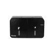 Distributeur papier toilette dévidage central twin noir Paredes Renovelar photo du produit