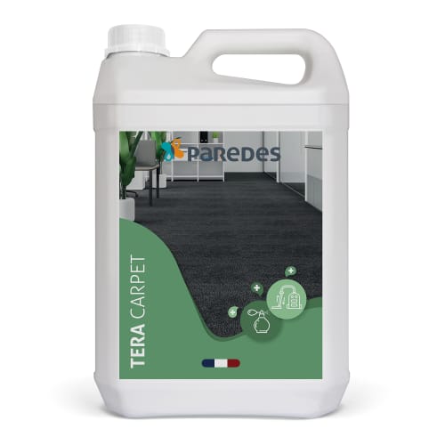 Shampoing tapis et moquette non moussant Paredes Tera Carpet bidon de 5L photo du produit front L
