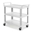 Chariot de service Silver 3 plateaux blanc Filmop photo du produit