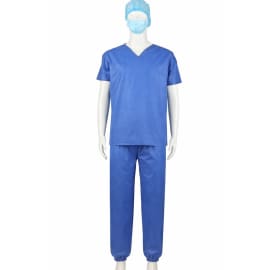 Pyjama de bloc SMS 35g/m² bleu taille XS Paredes