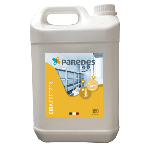 Nettoyant chambre froide Ecocert Paredes Ciba Freezer bidon de 5L photo du produit front L