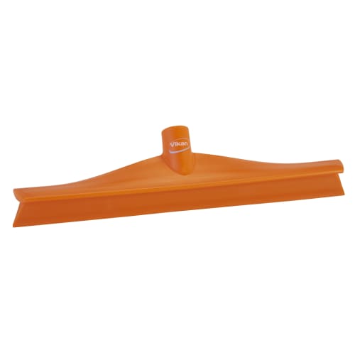 Raclette monolame alimentaire PLP caoutchouc 40cm orange Vikan photo du produit front L