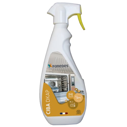 Décapant four Ecocert Paredes Ciba Dkap flacon de 750ml photo du produit front L