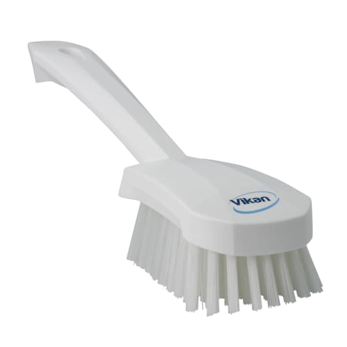 Brosse à main fibres dures alimentaire PLP 27cm blanc Vikan photo du produit front L