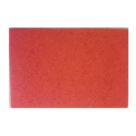 Nappe récurrente synthétique rouge 14 x 23 cm SEA