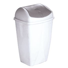 Poubelle à couvercle basculant Swing 25L Tampel