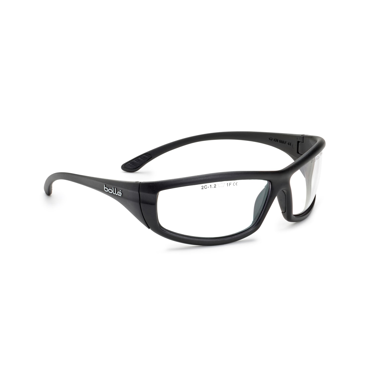 Lunettes de protection Bolle Safety SOLIS incolore - Eco-packaging photo du produit Back View ZOOM