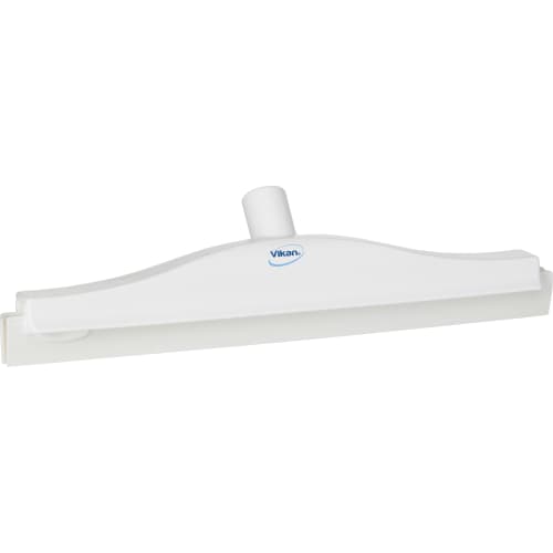 Raclette double lame alimentaire PLP caoutchouc 40,5cm blanc Vikan photo du produit front L