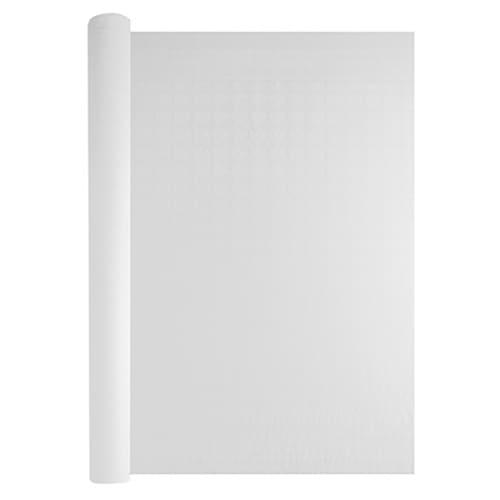 Nappe de table papier damassé Manufacture de l'Éphémère 1,20 x 10 m blanc photo du produit front L