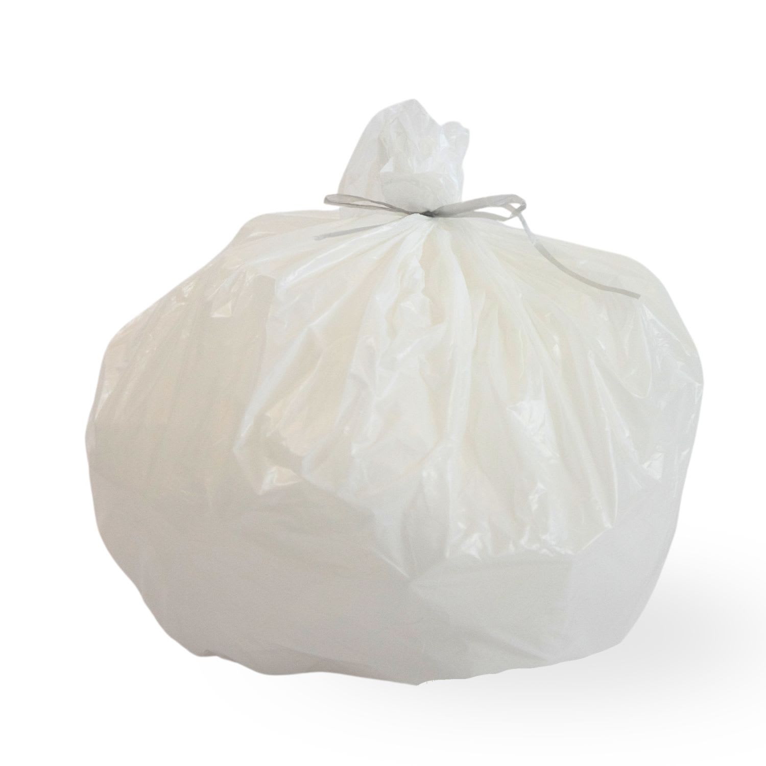 Sac plastique PE HD 10L blanc 11µm Jet'Sac photo du produit