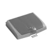 Couvercle pour support sac 150L Filmop PLP gris avec compartiment photo du produit
