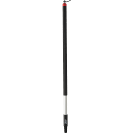 Manche en aluminium à passage d'eau, 101 cm, Ø3,1 cm, Noir Vikan