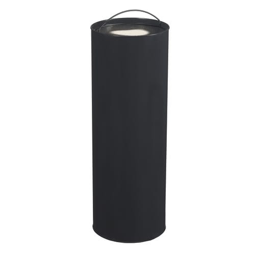 Cendrier bac à sable métal 0,15L noir Rossignol photo du produit front L