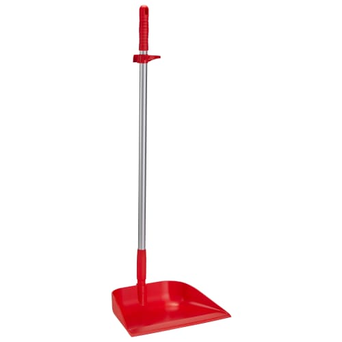Pelle poussière à manche vertical alimentaire PLP aluminium rouge Vikan photo du produit front L