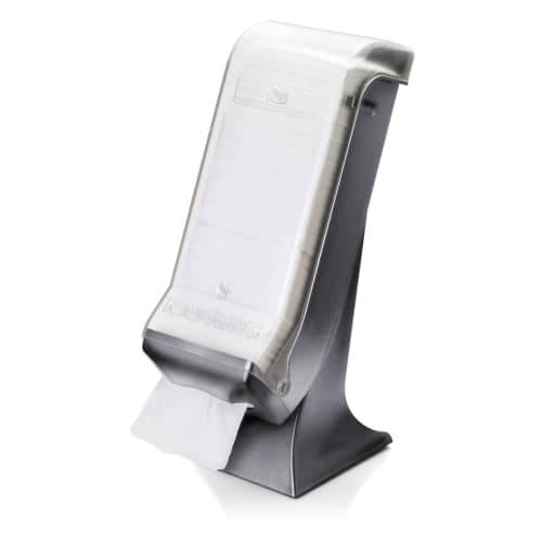 Distributeur de serviettes Tork N4 grande capacité pour serviettes enchevêtrées photo du produit front L