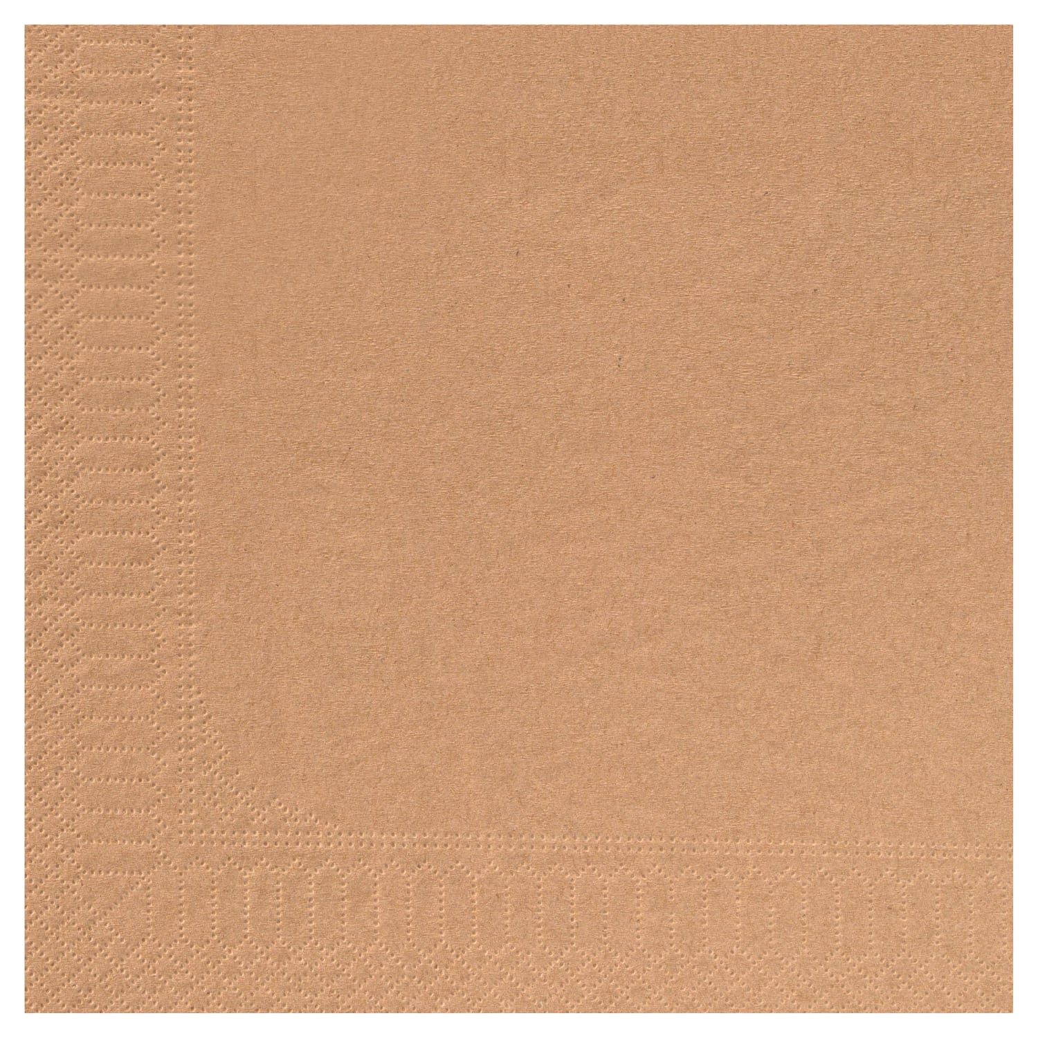 Serviette de table ouate Manufacture de l'Éphémère 39x39 2 plis kraft photo du produit