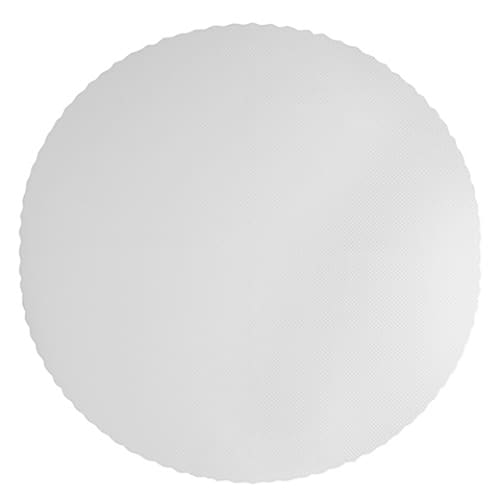 Nappe de table papier rond Manufacture de l'Éphémère Ø118cm blanc photo du produit front L