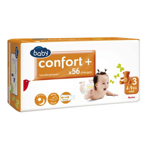 Change complet bébé Baby Confort+ Midi 4/9kg Baby Charm photo du produit front L