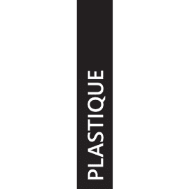 Etiquette autocollante ''Plastique'' Medial