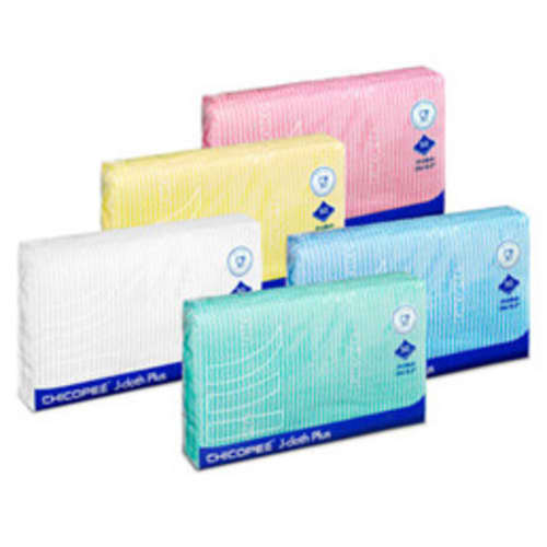 Lavette non tissée Jcloth Plus médium rose 50g/m² 34 x 36 cm photo du produit front L