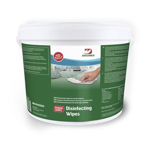 Lingettes désinfectantes disinfecting wipes seau de 800 photo du produit front L