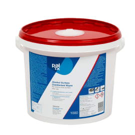 Lingettes désinfectantes Pal TX seau de 1000