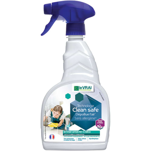 Clean Safe nettoyant capteur PAE pulvérisateur de 750ml Le Vrai Professionnel photo du produit front L