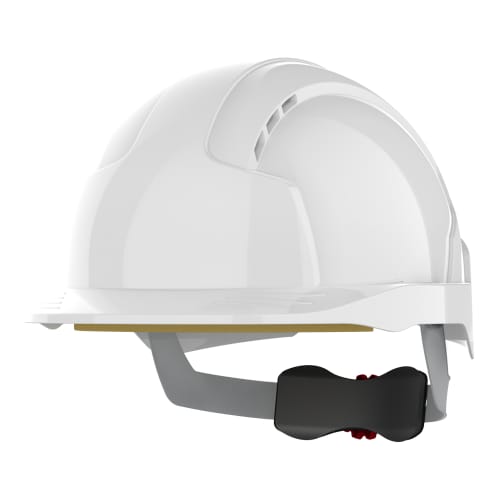 Casque de sécurité ajustable JSP EVOLite® à crémaillère, ventilé photo du produit front L