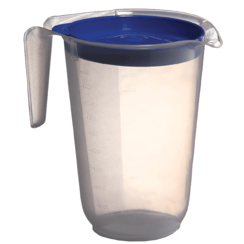 Pichet gradué avec couvercle 1L Tampel photo du produit front L