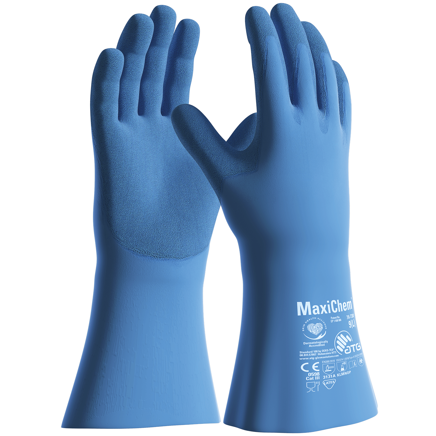 Gants de protection chimique ATG Maxichem® 76-730 taille 10 photo du produit