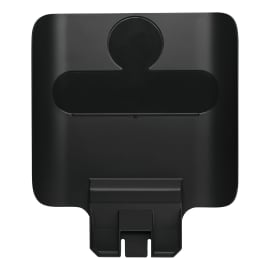 Panneau pour station de recyclage Slim Jim® noir Rubbermaid photo du produit