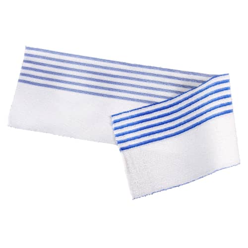 Bandeau microfibre Ultimate Dispomop lignée bleu 50 x 11,5 cm Decitex photo du produit front L
