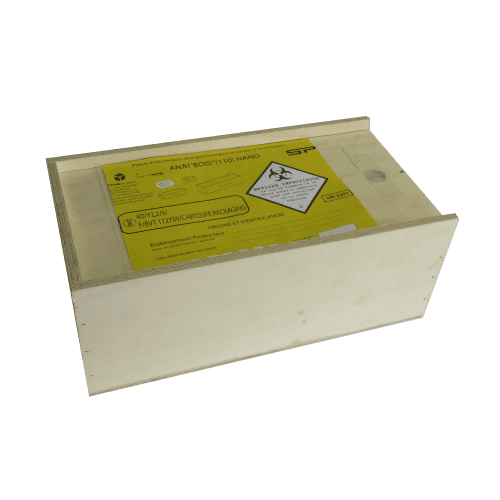 Caisse bois Anat'110 Nano pour pièces anatomiques identifiables photo du produit front L